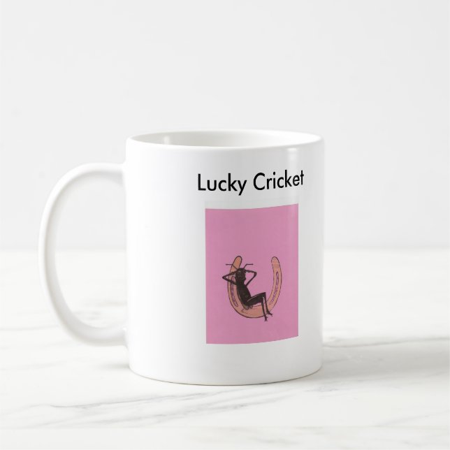 scan0001, scan0005, Crickets bring good luck!, ... Coffee Mug (Left)