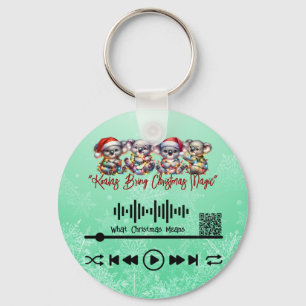 Scan for Video, Christmas Magic Key Ring