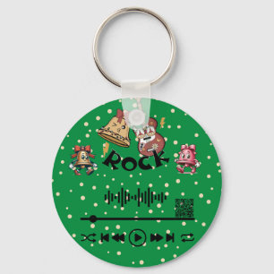 Scan for Video , "Tis the Season to" Key Ring
