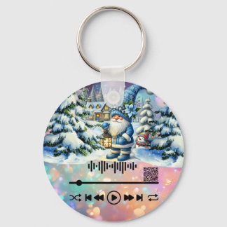 Scan for, White Christmas  KeyChain