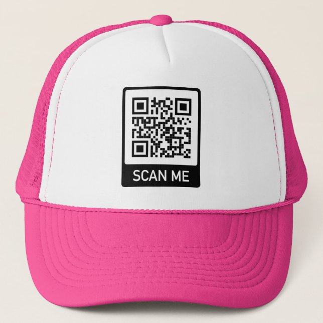  scan logo trucker Hat (Front)