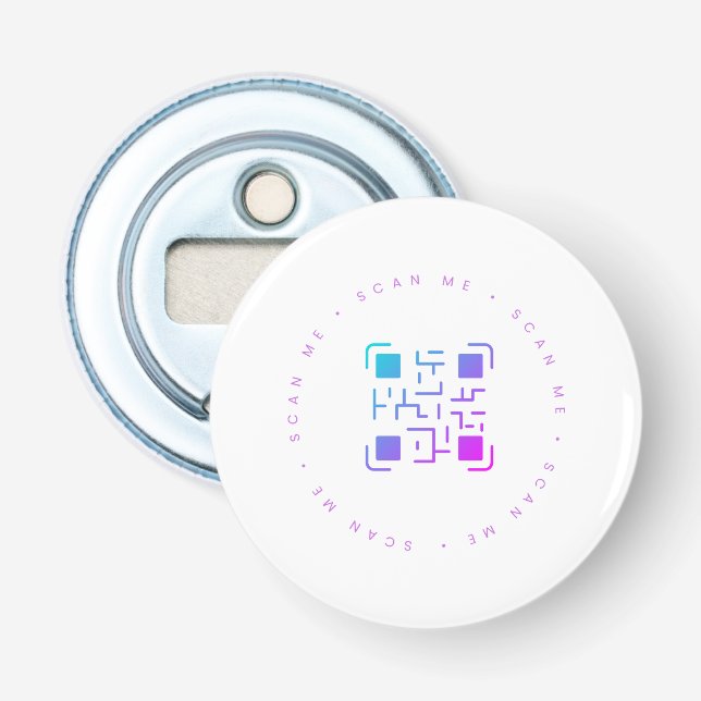 Scan me  bottle opener (Front)