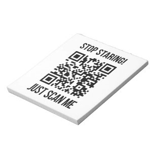Scan Me QR Code: Choose Kindness Every Day Notepad