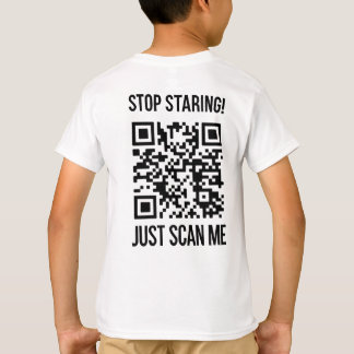 Scan Me QR Code: Create Your Future T-Shirt