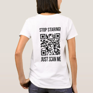 Scan Me QR Code: Create Your Future T-Shirt