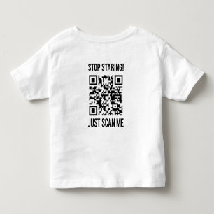 Scan Me QR Code: Create Your Future Toddler T-Shirt