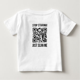Scan Me QR Code for a Motivational Boost Baby T-Shirt