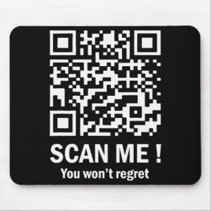 Scan Me You Wont Regret It Funny Qr Trump Dance (o Mouse Mat