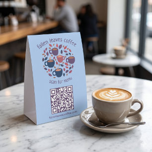 SCAN MENU QR CODE Espresso Coffee Shop