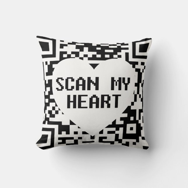 Scan my Heart     Cushion (Front)