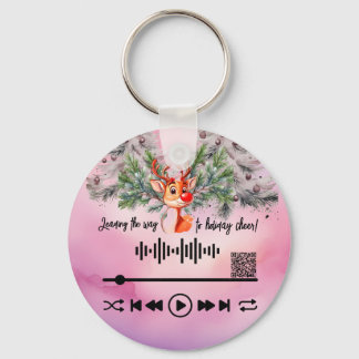 Scan   Rudolph  KeyChain