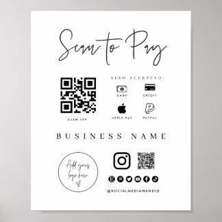 Scan Sign Small Business Mobile Checkout