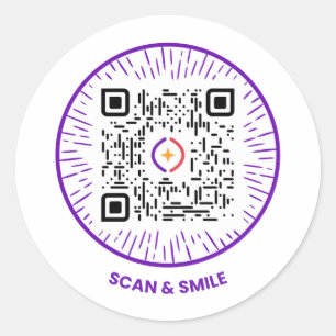 Scan & Smile – Sticker by SparkLab