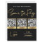 Scan to Pay Black & Gold Logo Payment 3 QR Codes