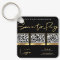 Scan to Pay Black & Gold Logo Payment 3 QR Codes