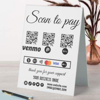 Scan to Pay Business Custom