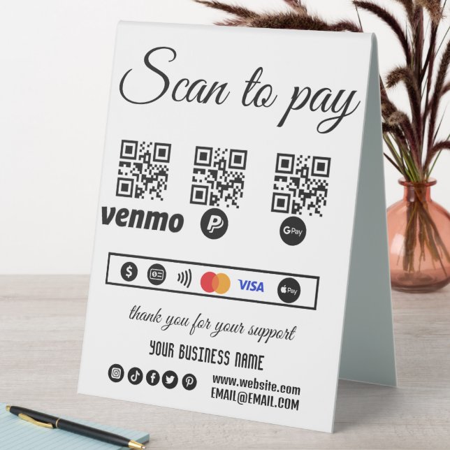 Scan to Pay Business Custom (In SItu (Table))