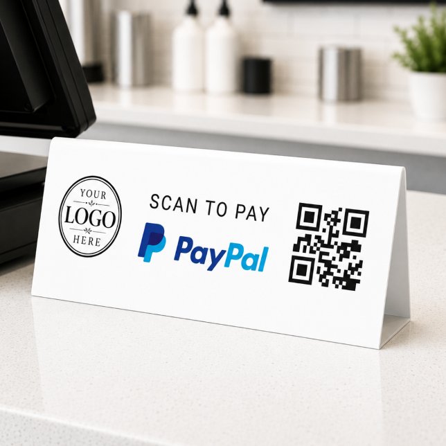 Scan To Pay QR Code Checkout Business Sign (Creator Uploaded)