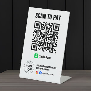 Scan to Pay QR Code Sign Cash App