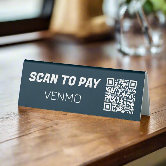 Scan To Pay Venmo Contactless Mobile Payment Blue (Creator Uploaded)