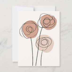 Scandi Bloom No.281 Postcard