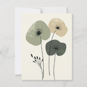 Scandi Bloom No.282 Postcard