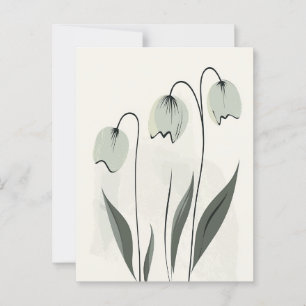 Scandi Bloom No.288 Postcard