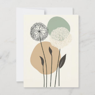 Scandi Bloom No.293 Postcard
