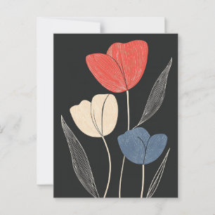 Scandi Bloom No.320 Postcard