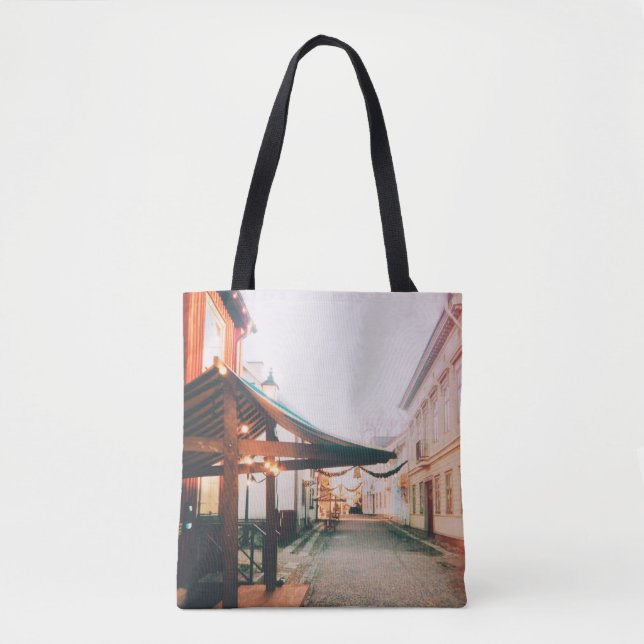 Scandi christmas market. Örebro, Sweden Tote Bag (Front)