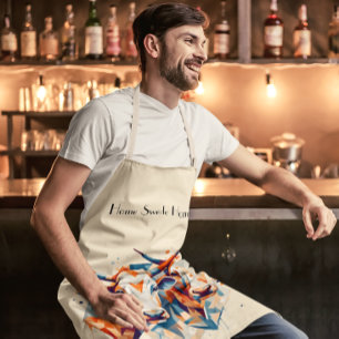 Scandi Farmhouse Cattle, custom Apron