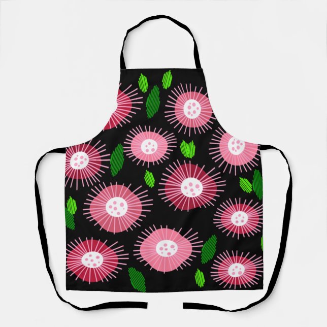 Scandi Flower Garden Apron (Front)