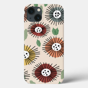 Scandi Flower Garden iPhone 13 Case