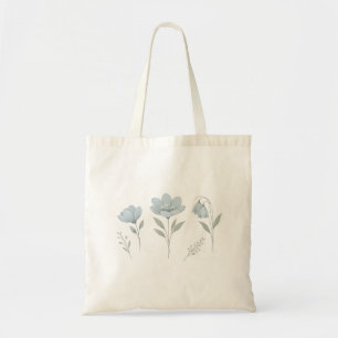 Scandi Flower Tote Bag