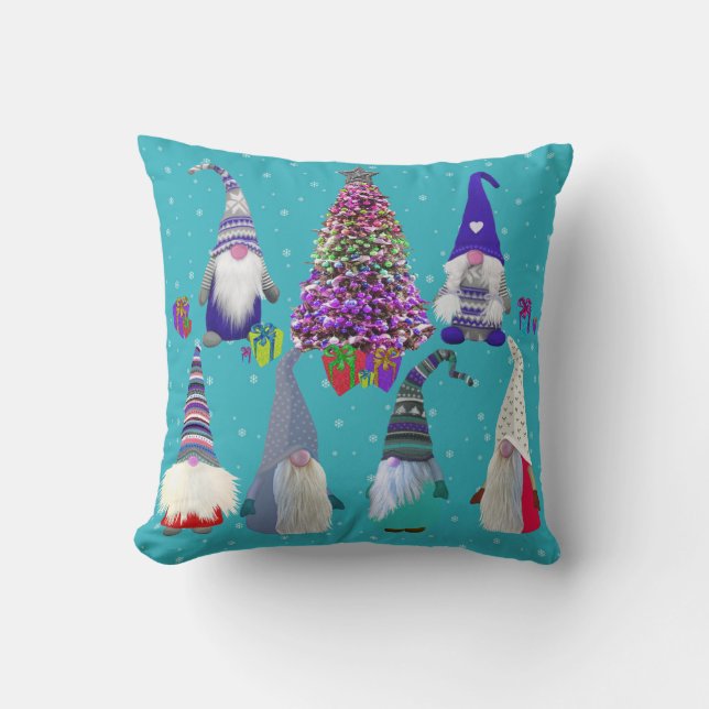 Scandi Gnome Cushion (Front)