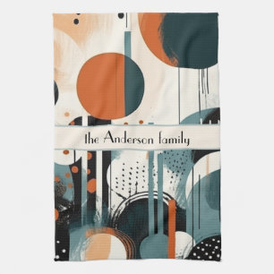 Scandi Groove, custom Tea Towel