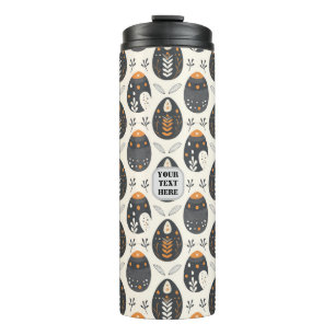 Scandi Motif No.6 Thermal Tumbler