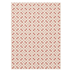 Scandi Starburst Snowflake Tablecloth
