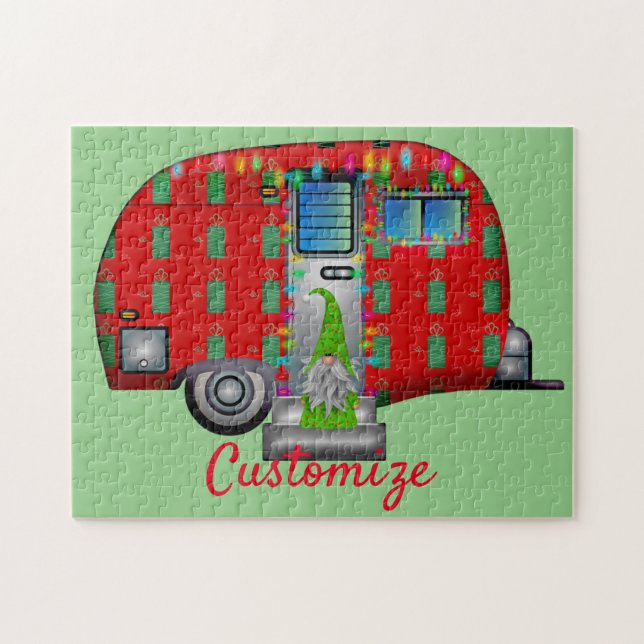 Scandia Gnome Caravan Thunder_Cove  Jigsaw Puzzle (Horizontal)