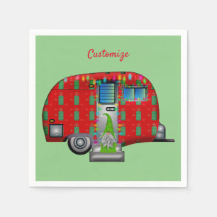 Scandia Gnome Caravan Thunder_Cove Napkin