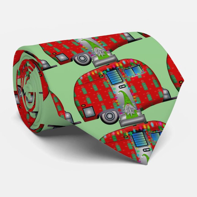 Scandia Gnome Caravan Thunder_Cove  Tie (Rolled)