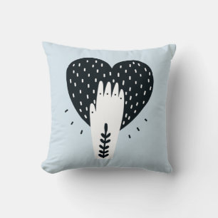 Scandia Heart and Hand Cushion