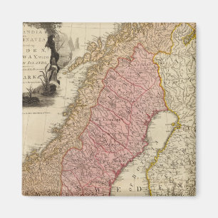 Scandia, Scandinavia Magnet