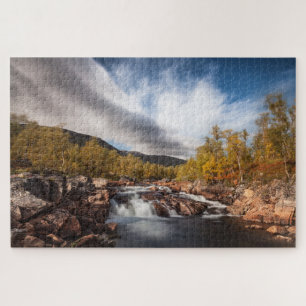 Scandinavia Autumn Landscape Jigsaw Puzzle