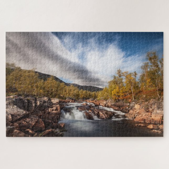 Scandinavia Autumn Landscape Jigsaw Puzzle (Horizontal)