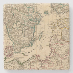 Scandinavia, Baltic Sea, Sweden, Denmark Stone Coaster