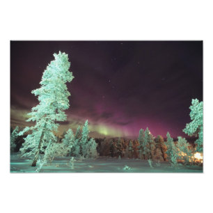 Scandinavia, Finland, Lapland, Kakslauttanen, Photo Print