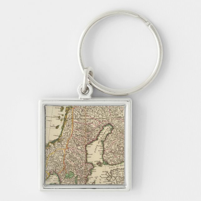 Scandinavia Key Ring (Front)