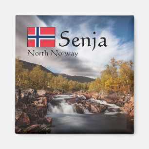 Scandinavia Landscape Photo Magnet