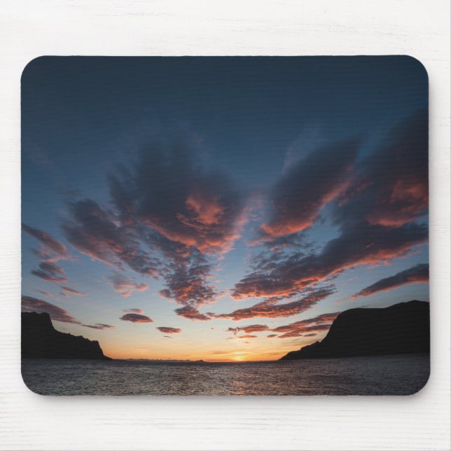 Scandinavia Landscape Photo Mouse Mat (Front)